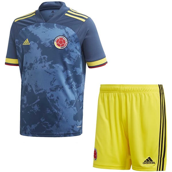 Camiseta Columbia 2ª Niños 2020 Azul